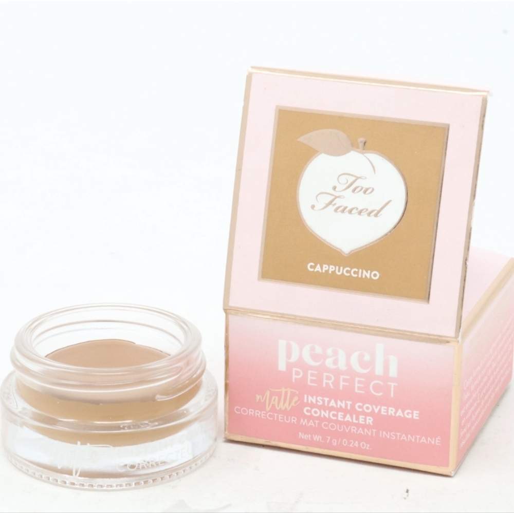 ❇️🧚‍♀️CAPPUCCINO Too Faced DISCONTINUED Peach 🍑 Perfect Concealer NWT